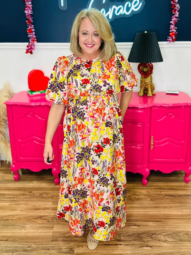 Timeless Touch Midi Dress - FINAL SALE