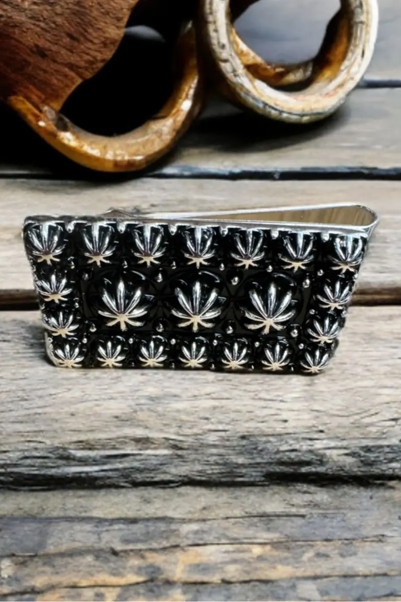 TIPI Ricochet Ridge Silvertone Money Clip