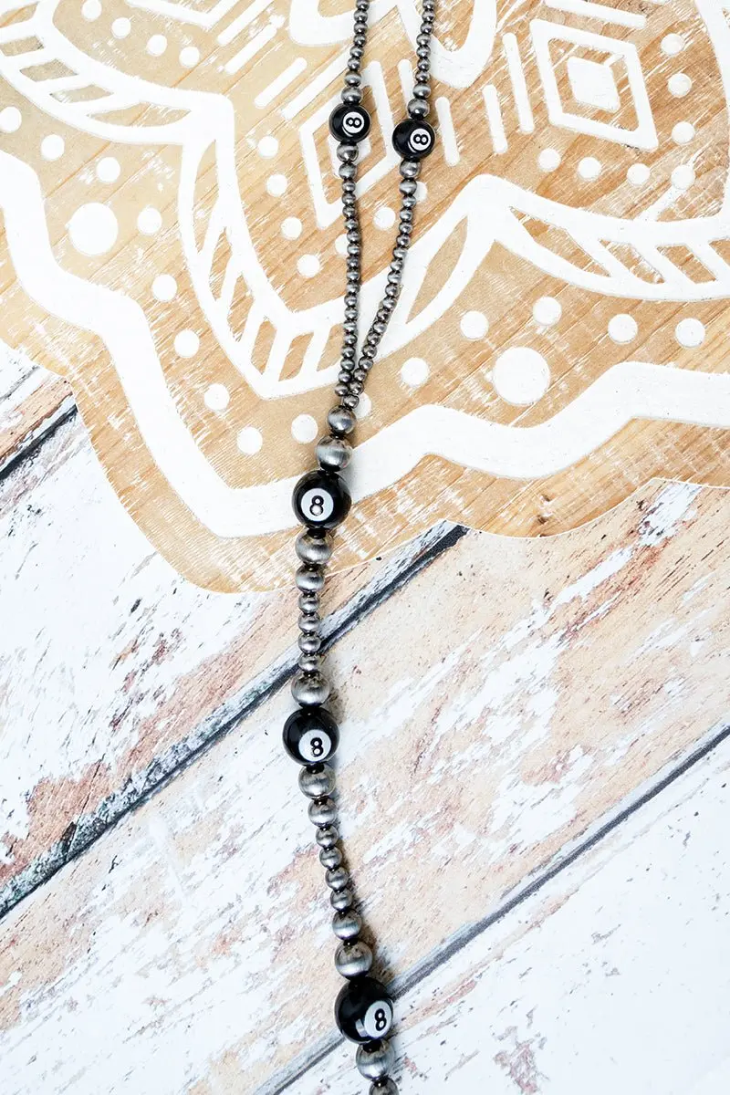 TIPI Why Play Safe Silver Pearl Necklace