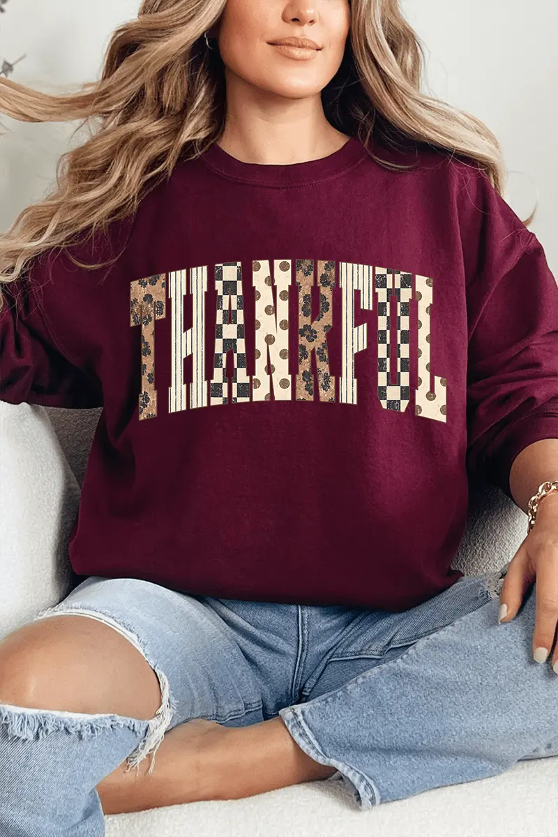 Toasted Thankful Heavy Blend Crew Sweatshirt