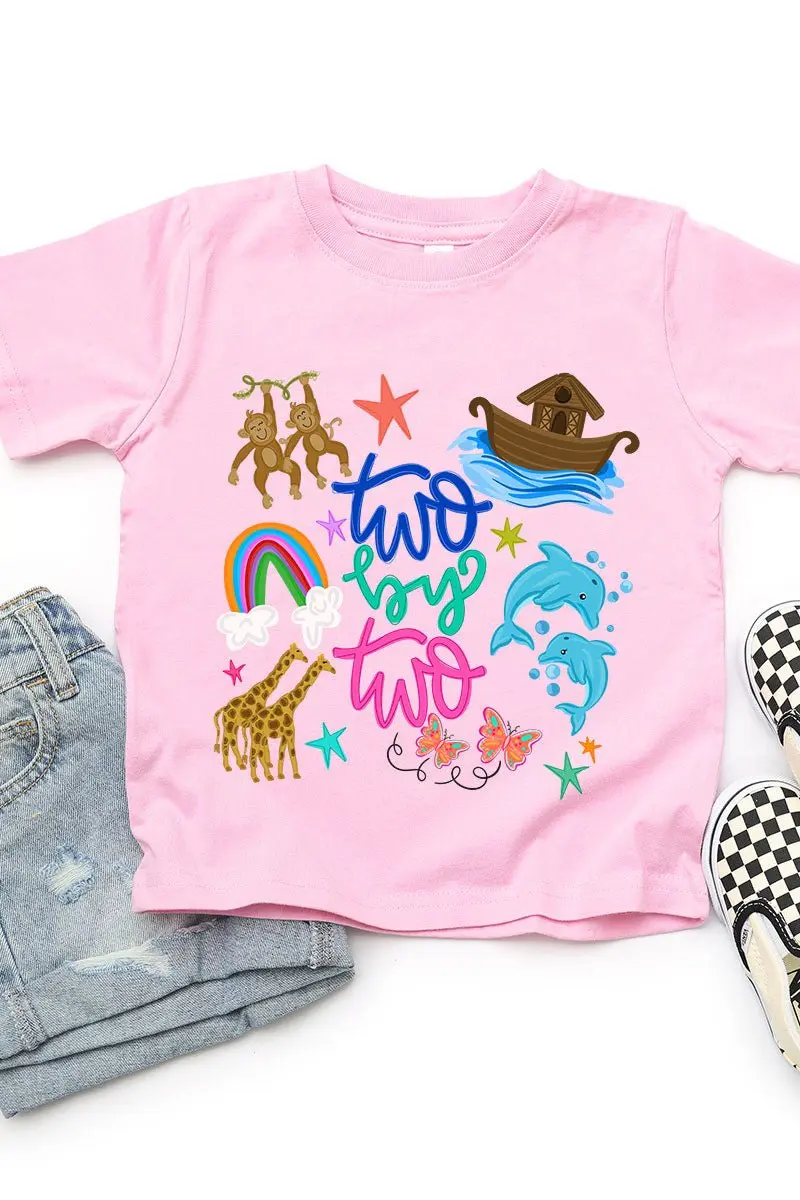 Toddler Two By Two Fine Jersey Tee