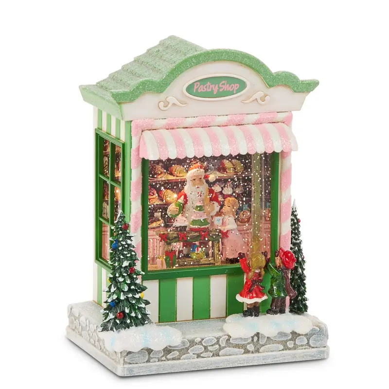 Treat Time Lighted Water Bakery 9 in
