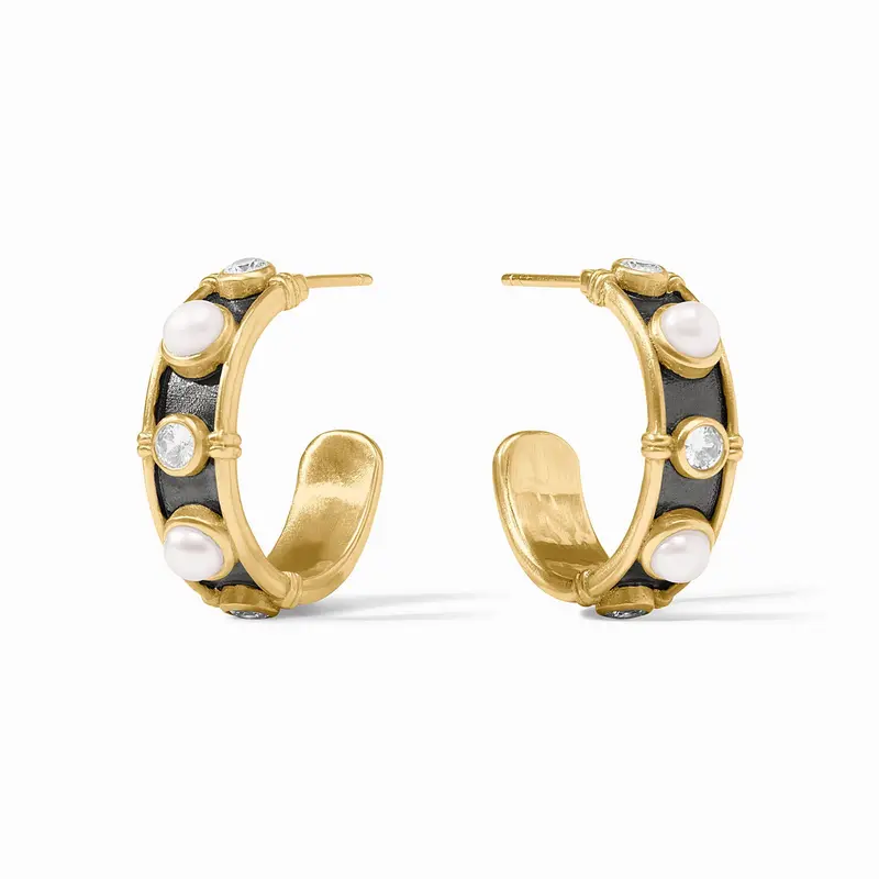Tribeca Hoops in Pearl