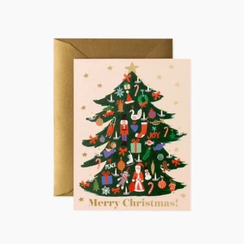 Trimmed Tree Card