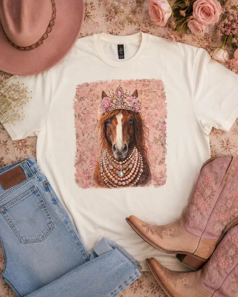 Triple Crown Boujee Tee.