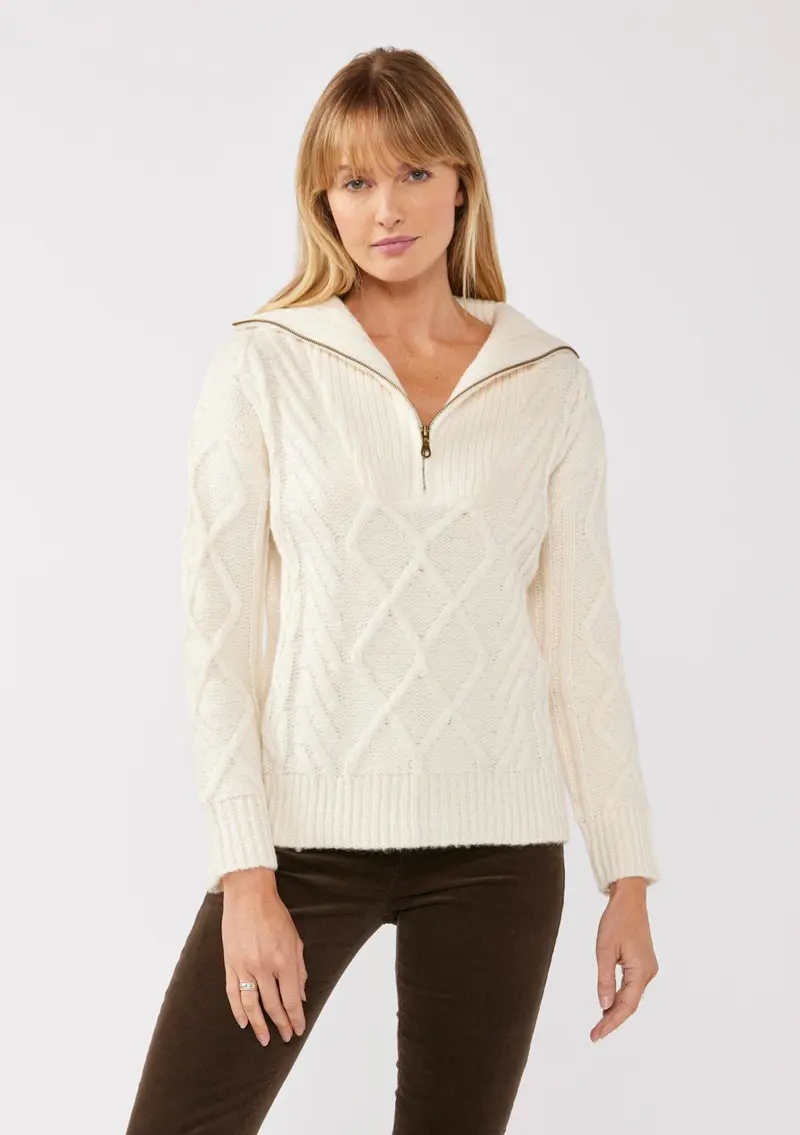 Trudie Cable Knit Sweater