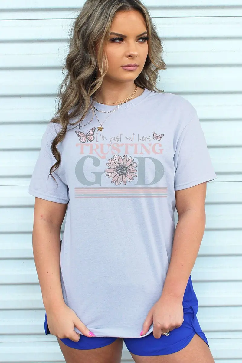 Trusting God Dri-Power 50/50 Tee