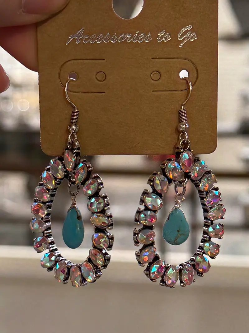 Turquoise Twinkle Earrings - PREORDER