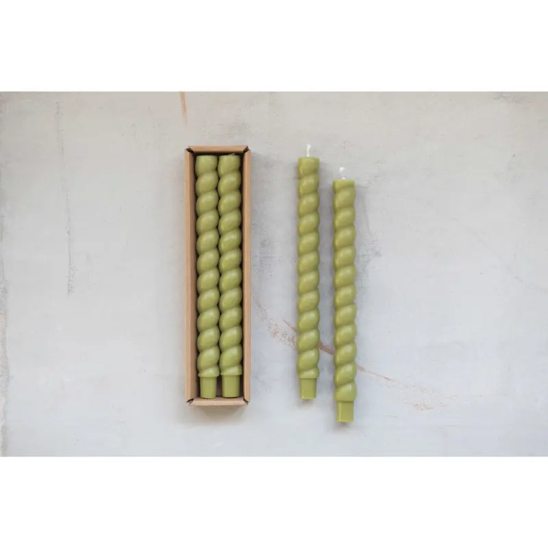 Twisted Taper Candles