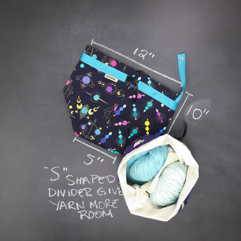 Twofer Drawstring Bag in The Craft