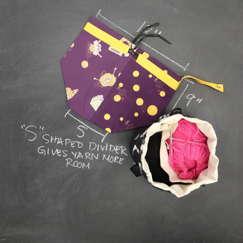 Twofer Project Bag in Charlotte's Thread