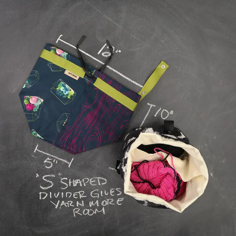Twofer Project Bag in Color Contained