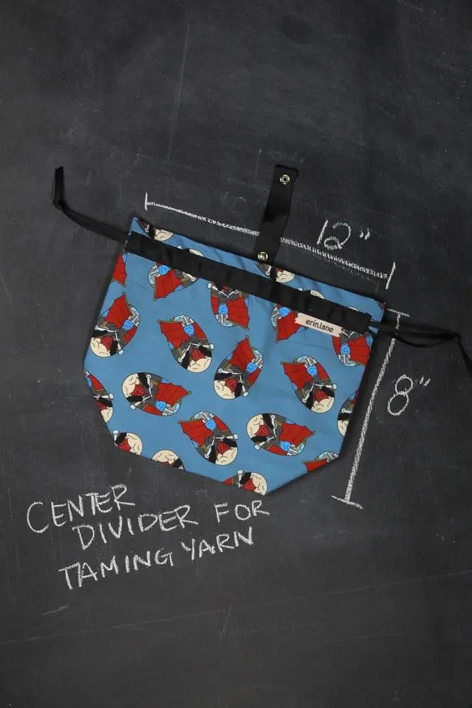 Twofer Project Bag in Hong Kong Sheeple