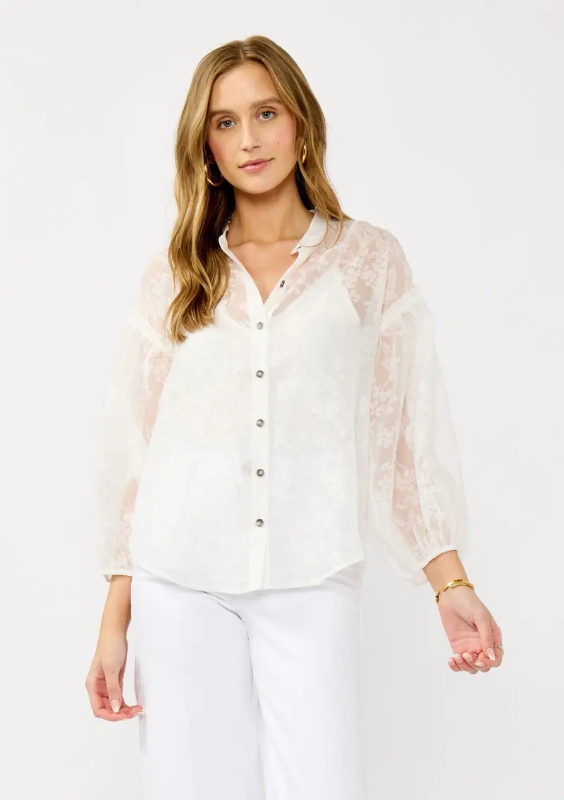 Tyla Sheer Blouse