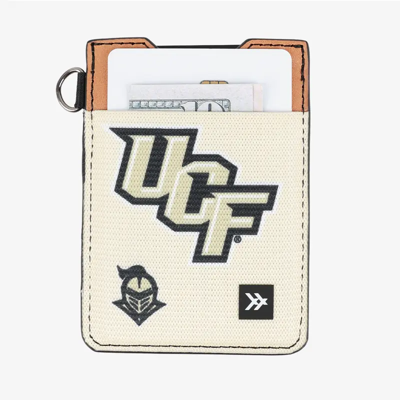 UCF Knightro - Vertical Leather Wallet