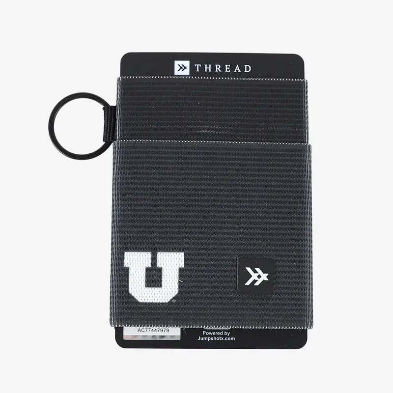 UofU Black - Elastic Wallet