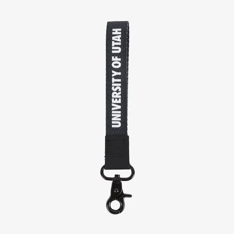UofU Black - Wristlet Keychain