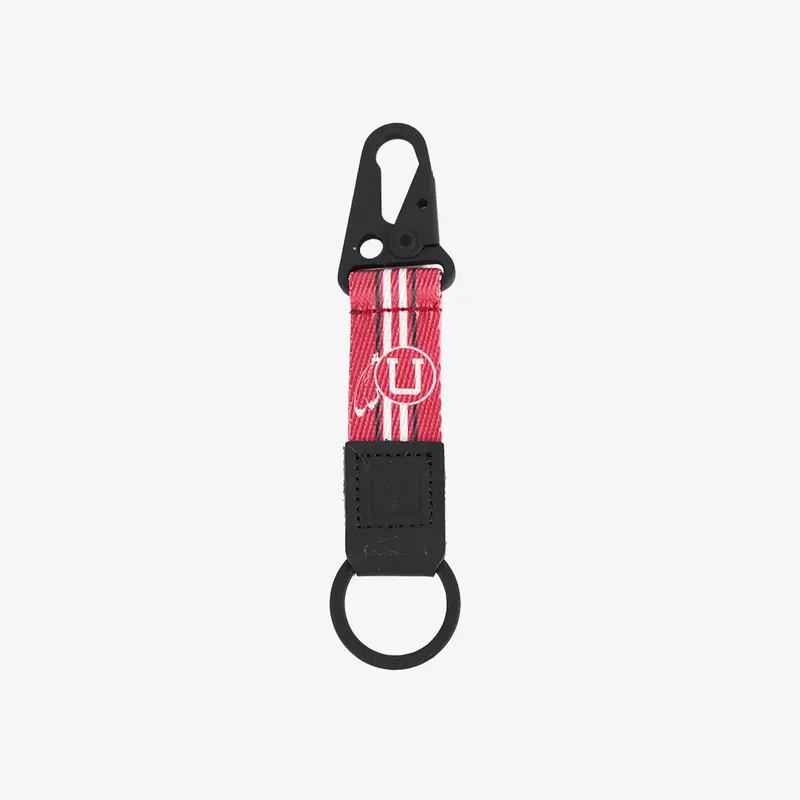 UofU Feather Red - Keychain Clip