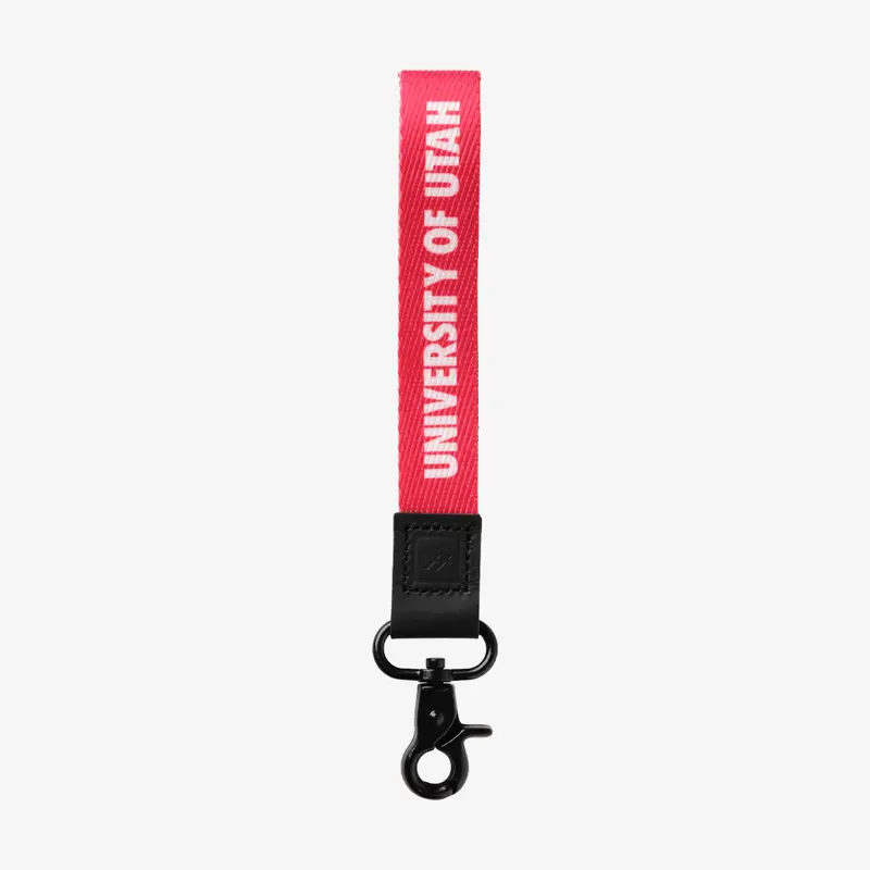 UofU Red - Wristlet Keychain