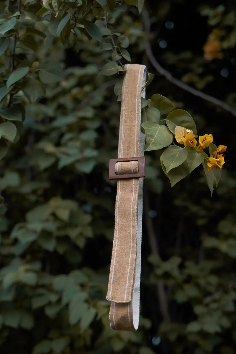 Upcycled Reversible Belt
