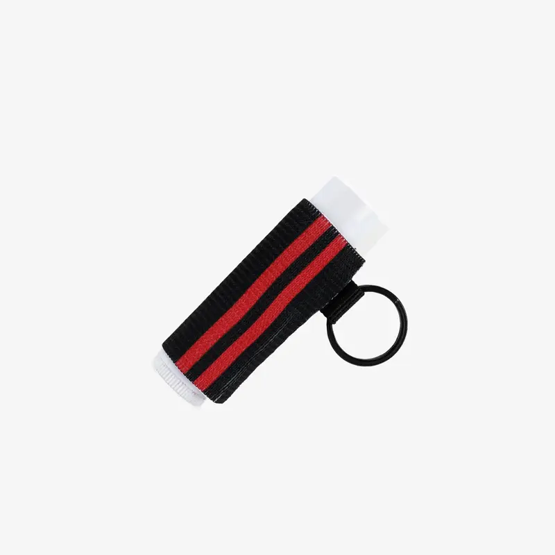 USC Black - Chapstick Holder Keychain
