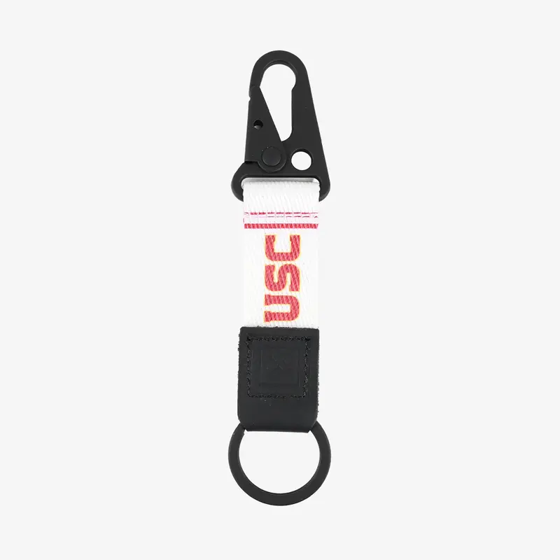 USC White - Keychain Clip