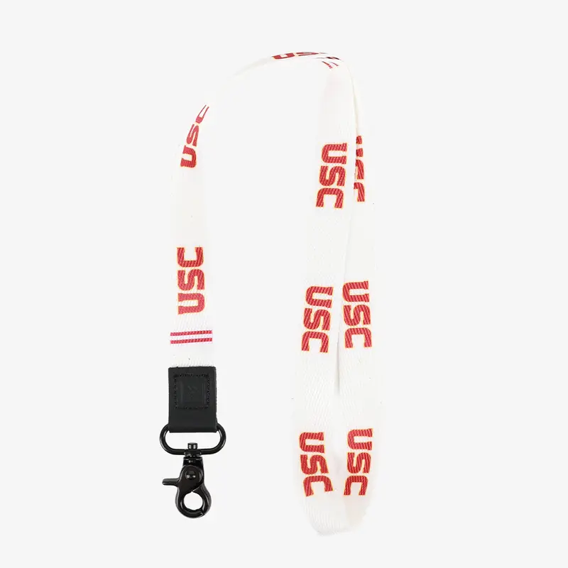 USC White - Neck Lanyard