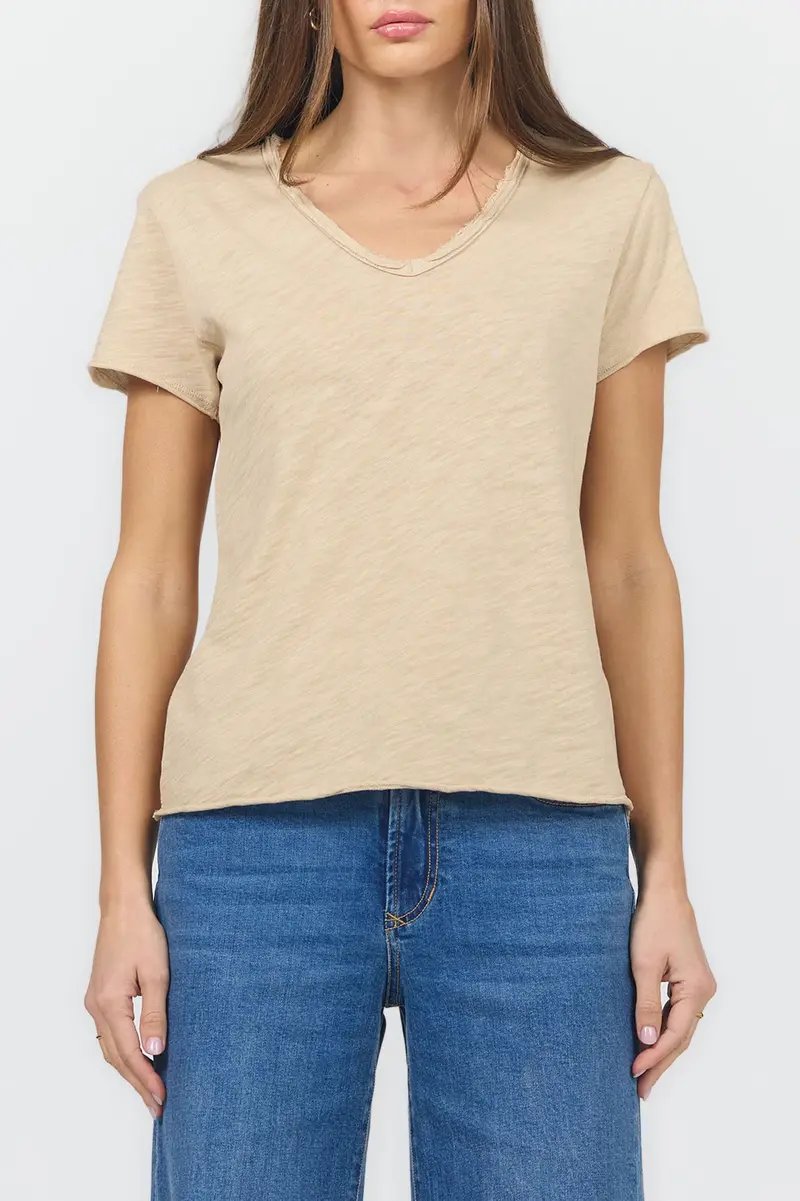Vanya Tee in Dune Slub