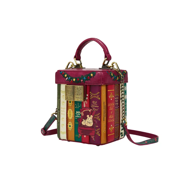 Vendula Christmas Library Book Box Bag