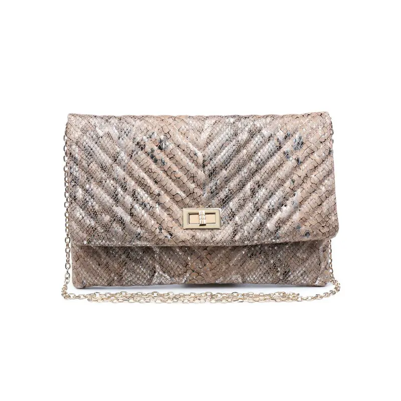 Victoria Snake Clutch