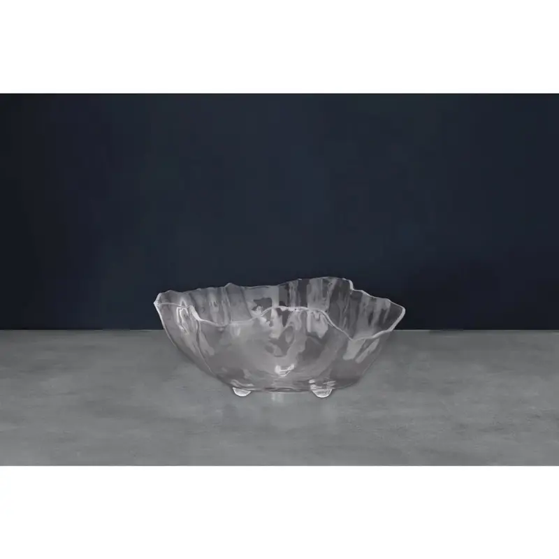 VIDA Acrylic Large Deep Bowl - Clear