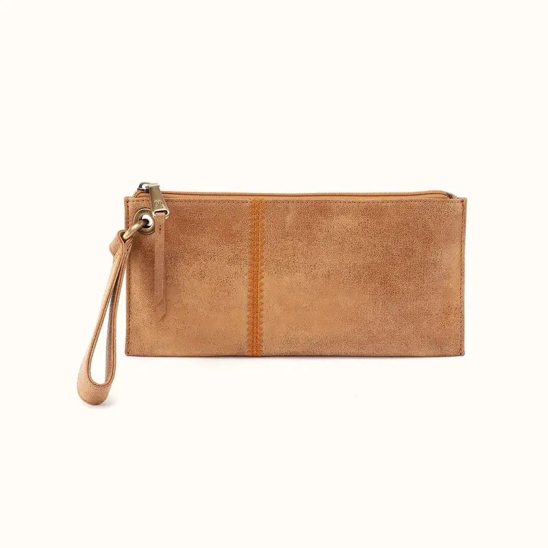 Vida Wristlet in Whiskey