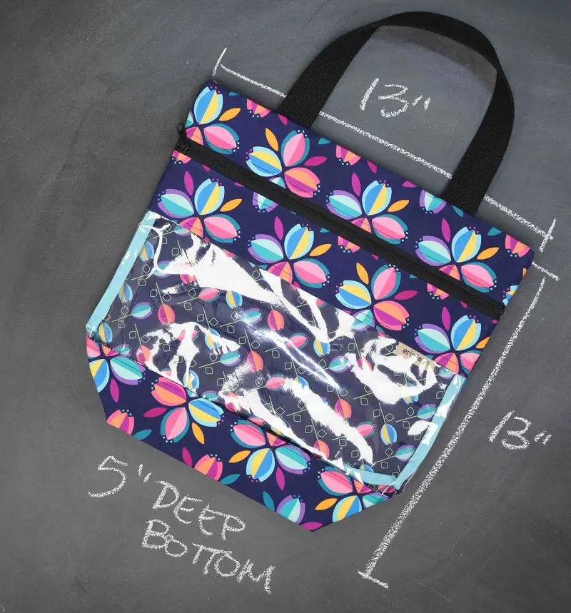 View Ewe Project Tote Bag in Cardinal Blooms