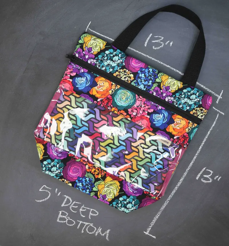 View Ewe Project Tote Bag in Fine Florettes