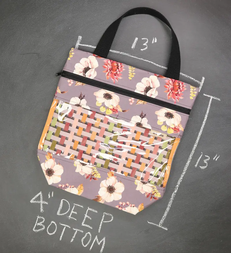 View Ewe Tote Bag in Magnolia Meadows