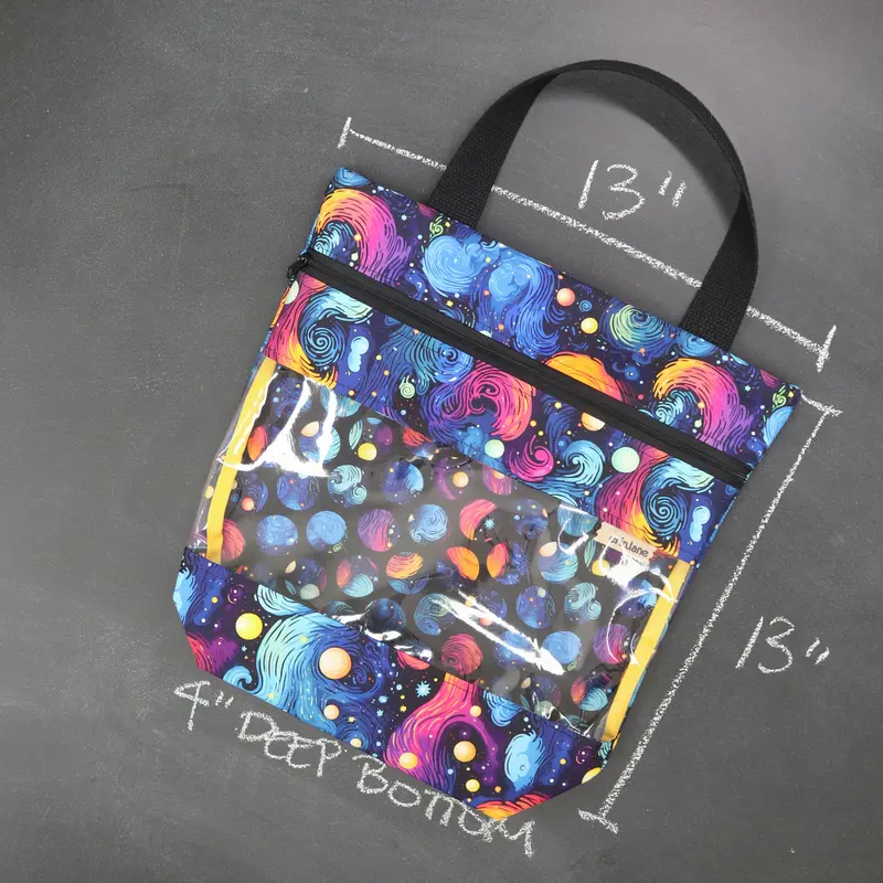 View Ewe Tote Bag in Technicolor Twilight