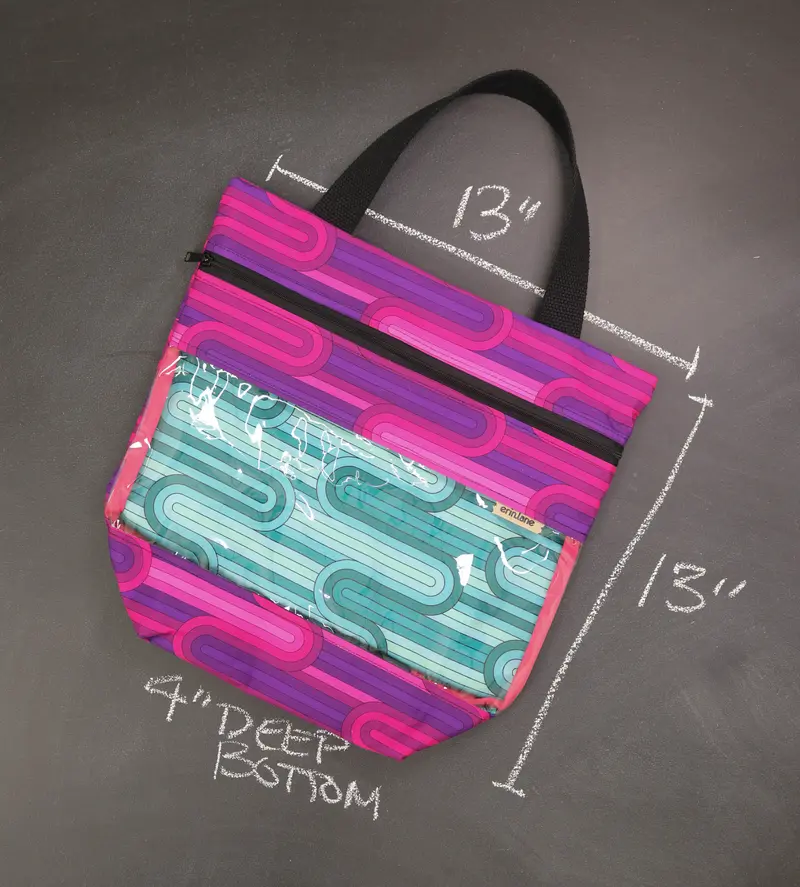 View Ewe Tote Bag in Violet Interludes