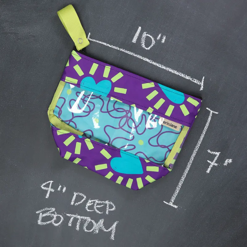 Viewfinder Project Bag in Bodice Ripper