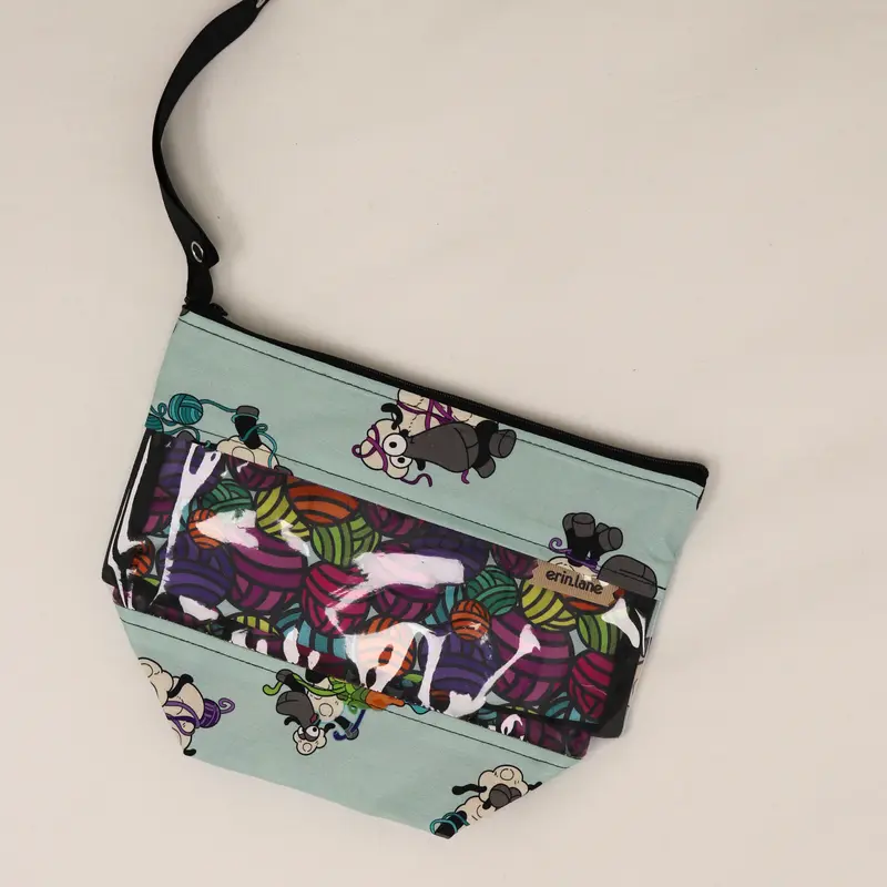 Viewfinder Project Bag in Knotty Sheeple