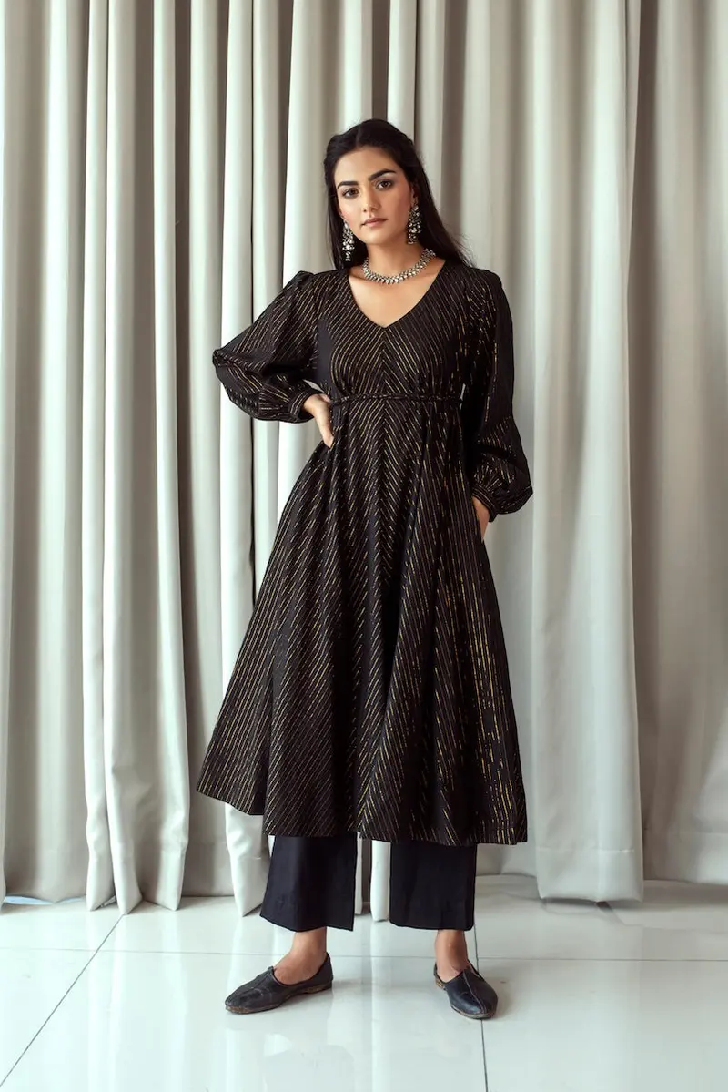 Vintage Gold Kurta Set