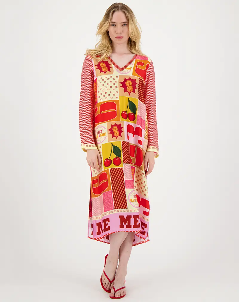 Violet Lucky Me T-Dress