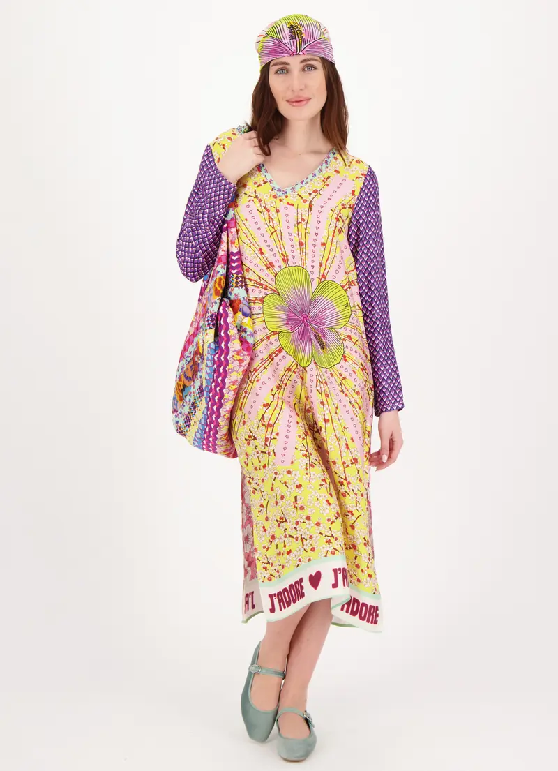 Violet Twisted Love T-Dress