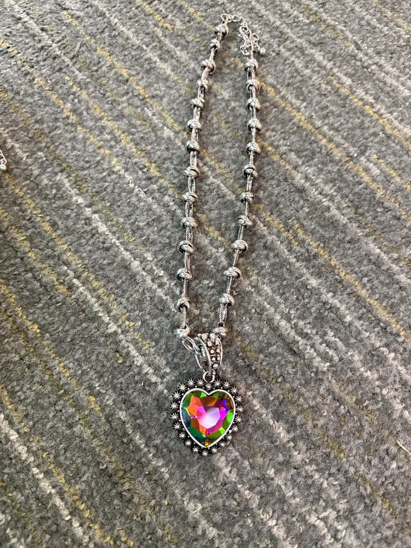 Volcano Heart Necklace - PREORDER