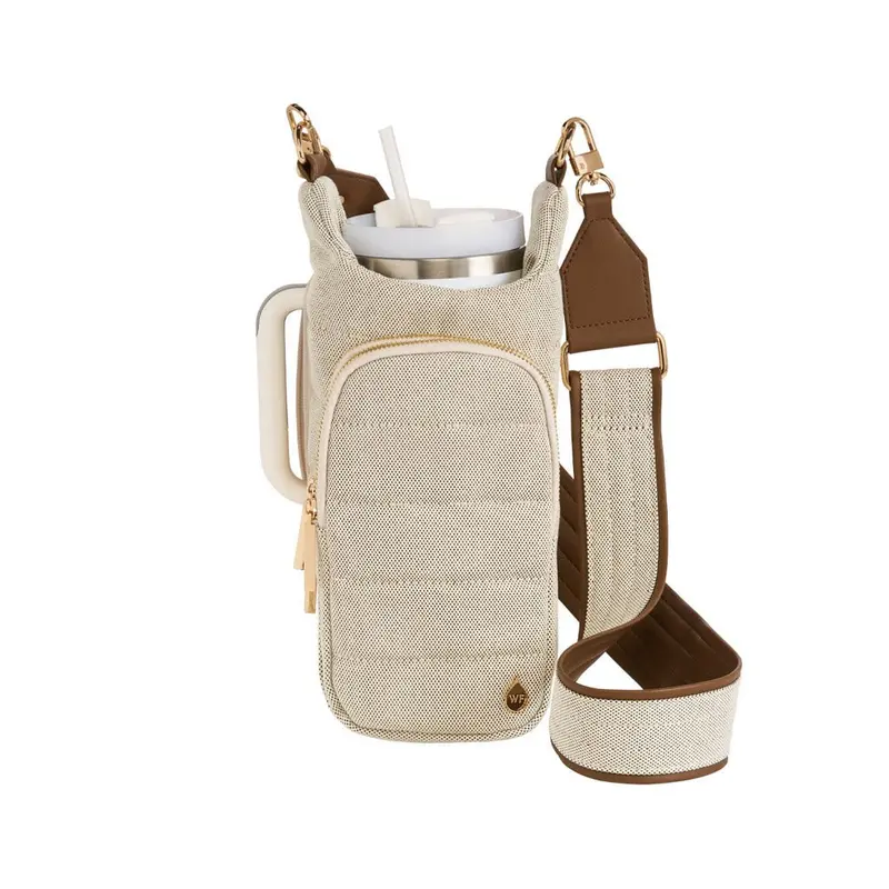 WanderFull Dark Oatmeal Canvas Handle HydroBag