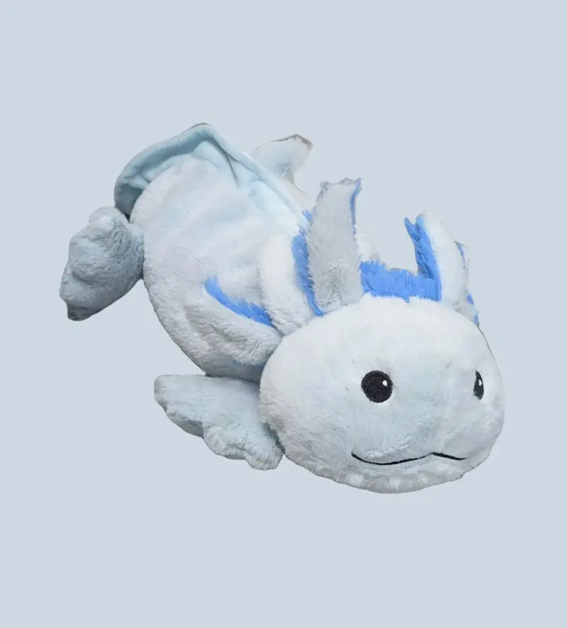 Warmies Axoloti Blue Heatable Stuffed Animal