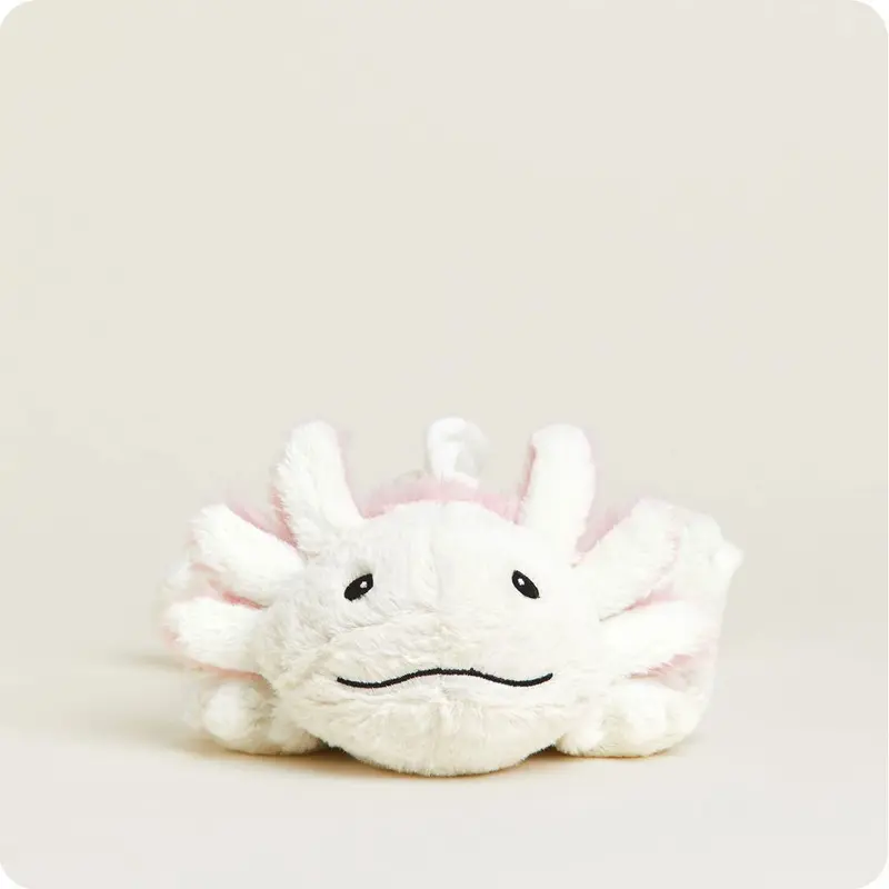 Warmies Axoloti Pink Heatable Stuffed Animal