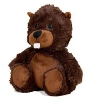 Warmies Beaver Heatable Stuffed Animal