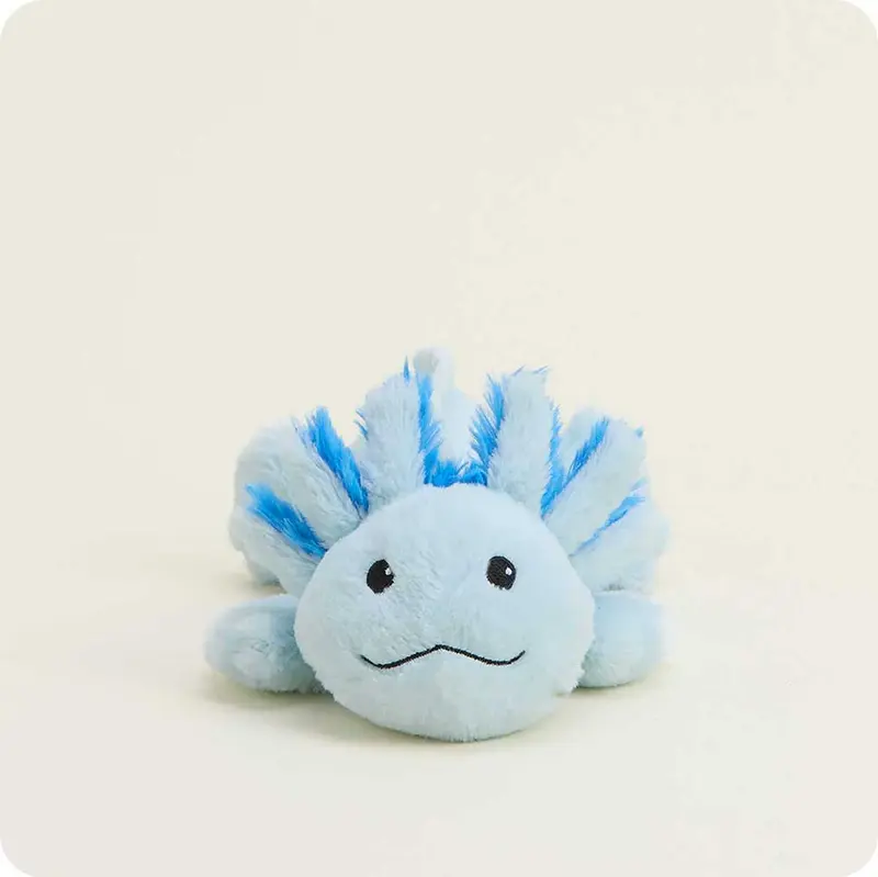 Warmies Blue Axolotl Junior