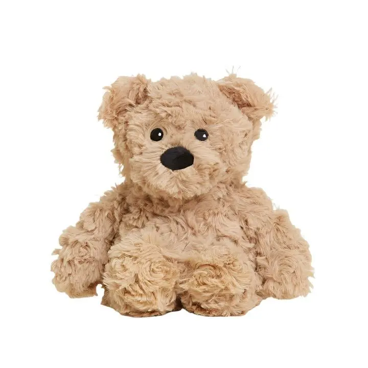 Warmies Brown Curly Bear Junior