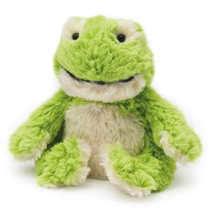 Warmies Frog Junior heatable soft toys